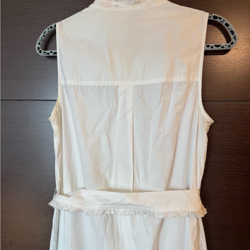 Derek Lam Cream Maxi Dress with Lace Details - Picture 9 of 12